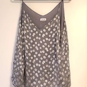 Calvin Klein silky tank top XL